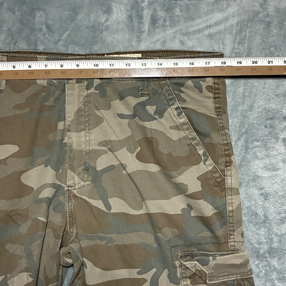 Wrangler Camo Regular Taper Cargo Pants Mens 36x32 Green Camouflage - Picture 6 of 8
